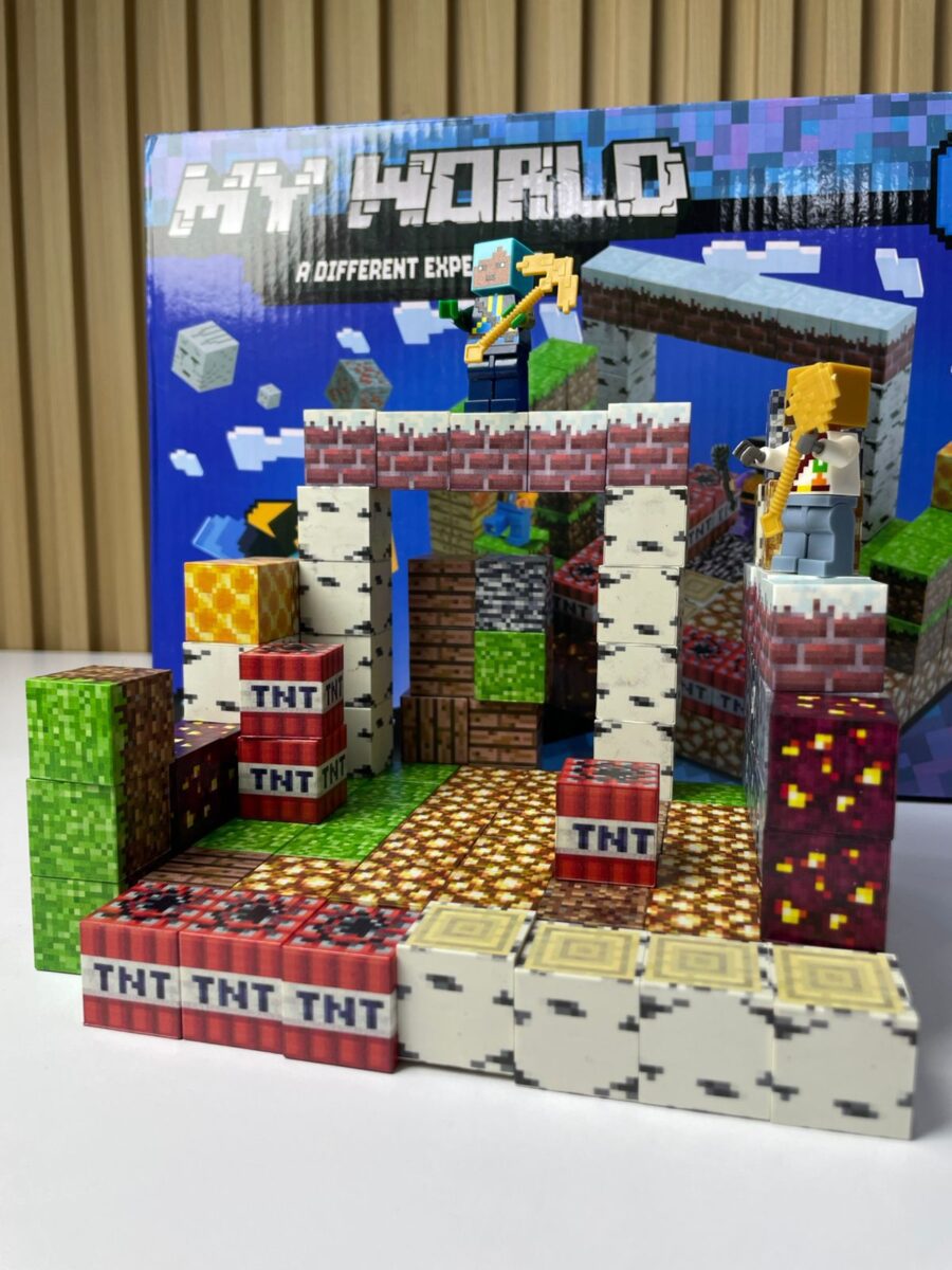Juego Cubos Minecraft X100 Piezas - Image 2