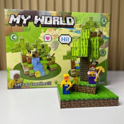 Juego Cubos Minecraft X55 Piezas
