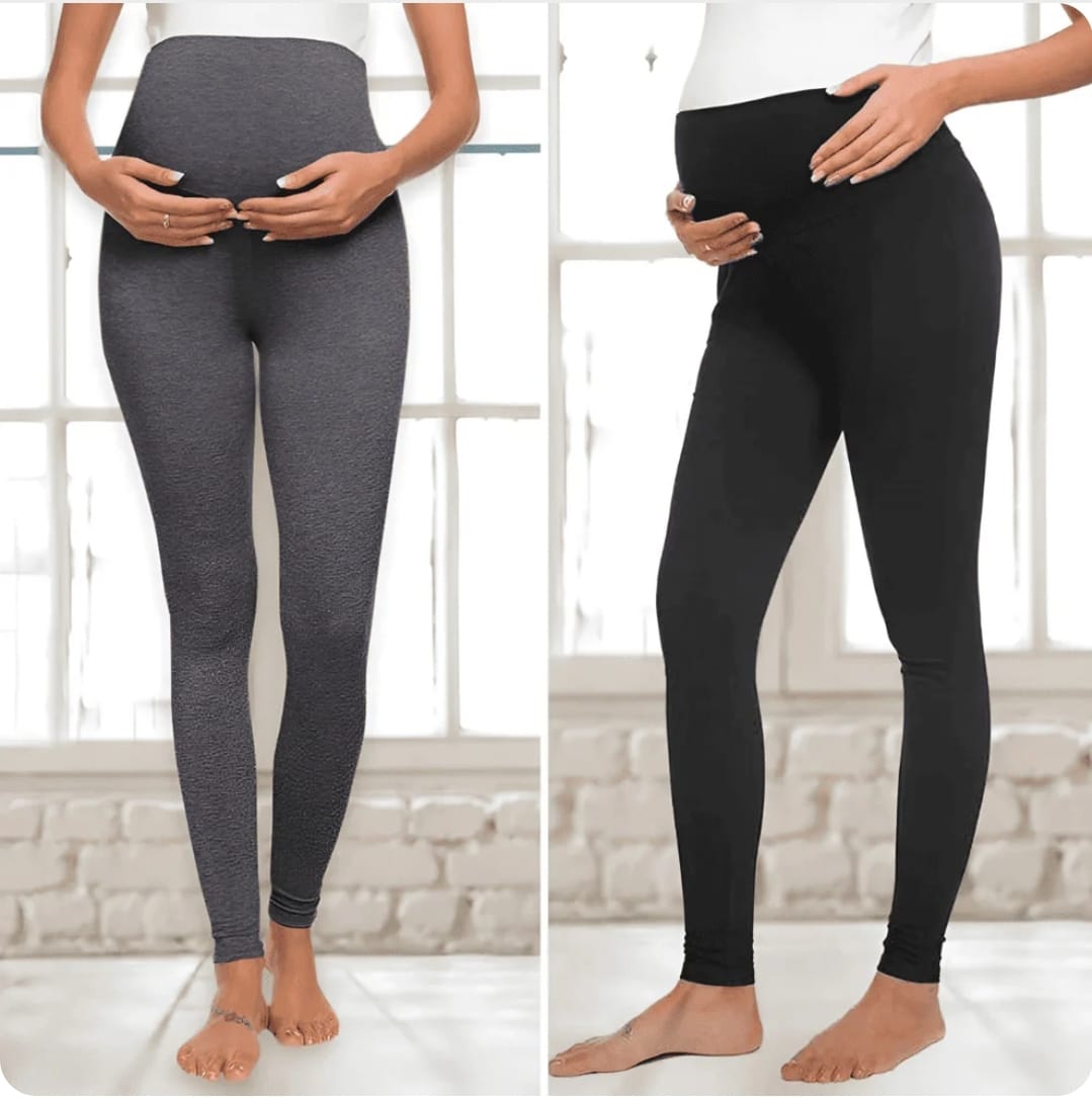 Leggins Pantalones Maternos Talle Alto - Image 7