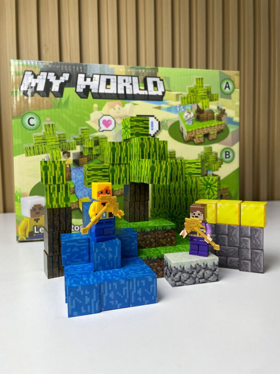 Juego Cubos Minecraft X103 Piezas