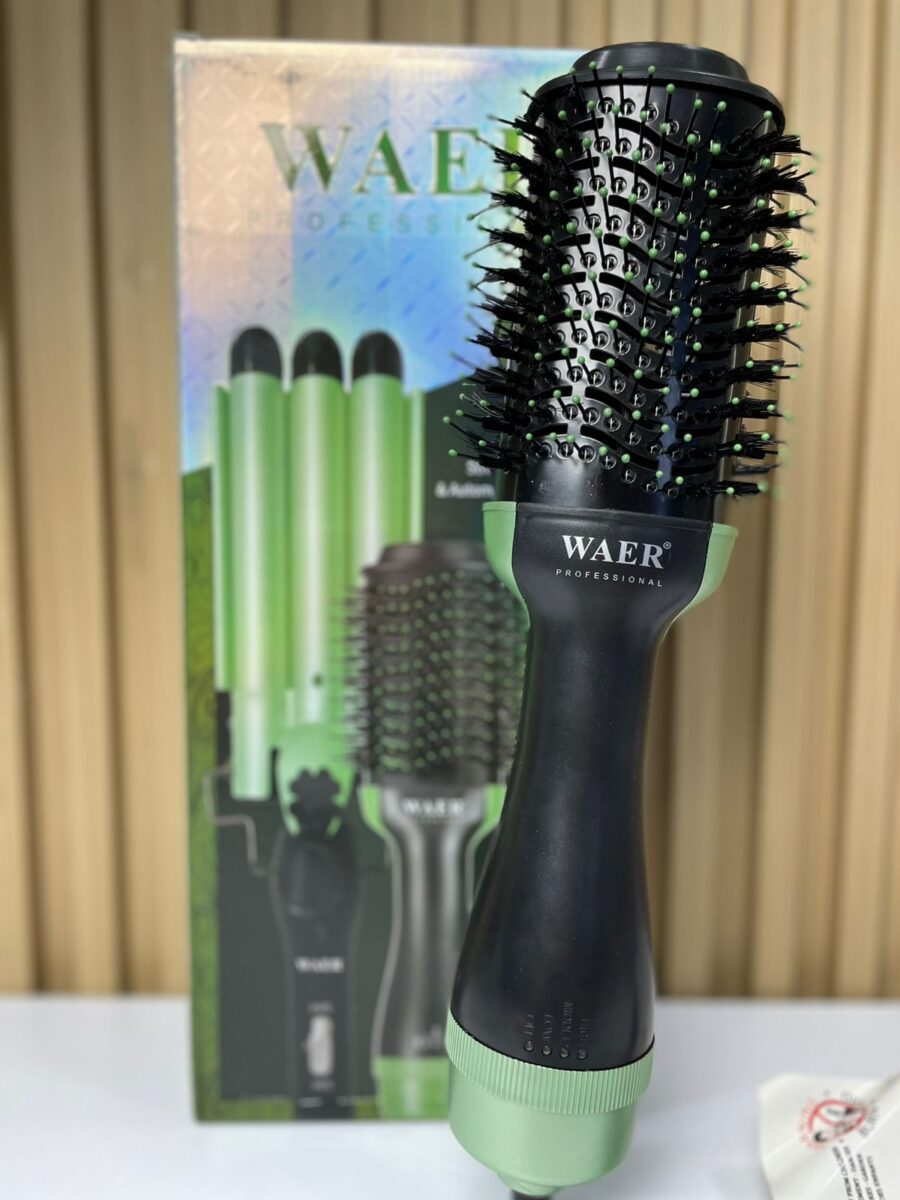Combo WAER Profesional – Cepillo Secador + Pinza RIZADORA - Image 4