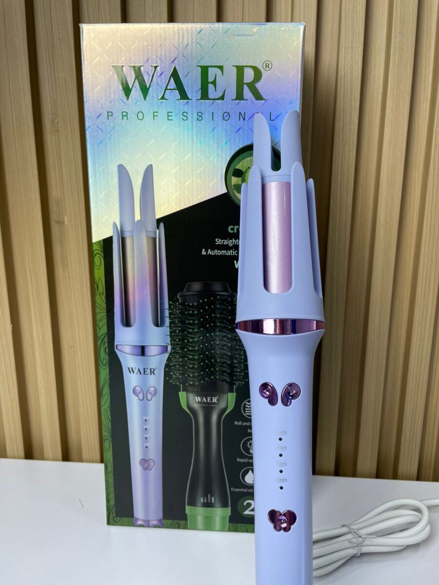 Combo WAER 038 – Cepillo Secador + Rizador Automático - Image 2