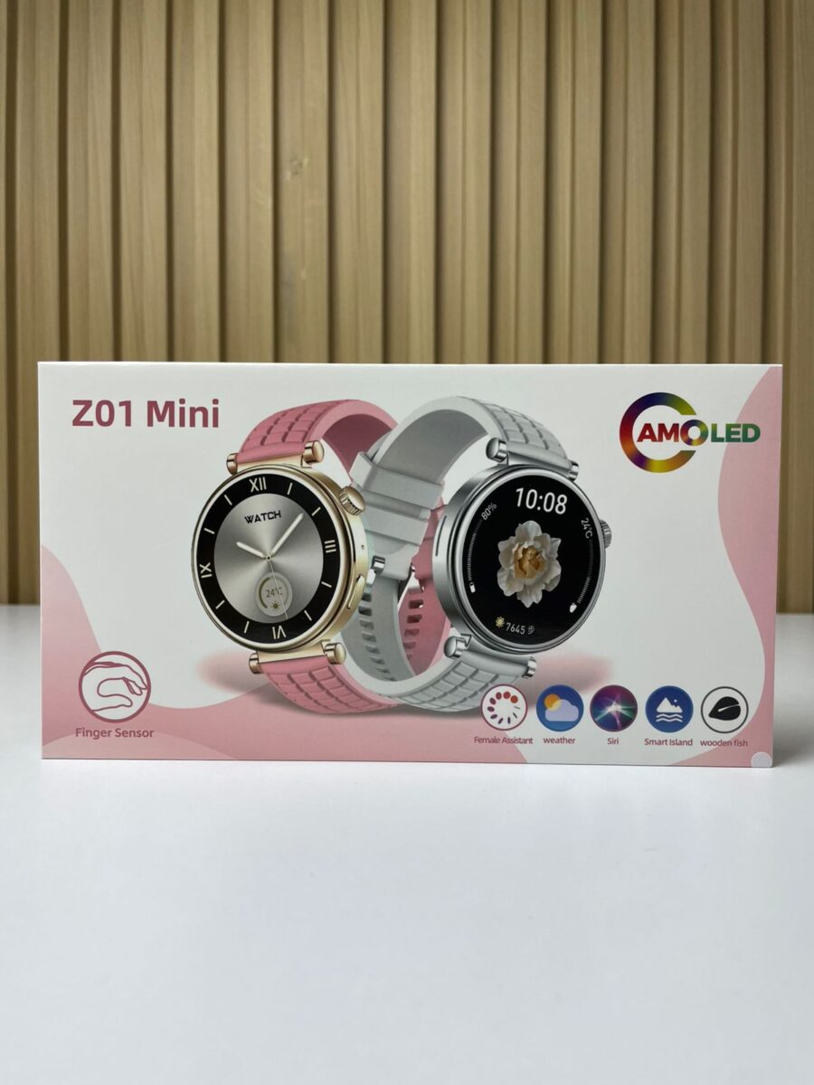 Smartwatch Z01 Mini 2 – Pantalla Redonda AMOLED - Image 4
