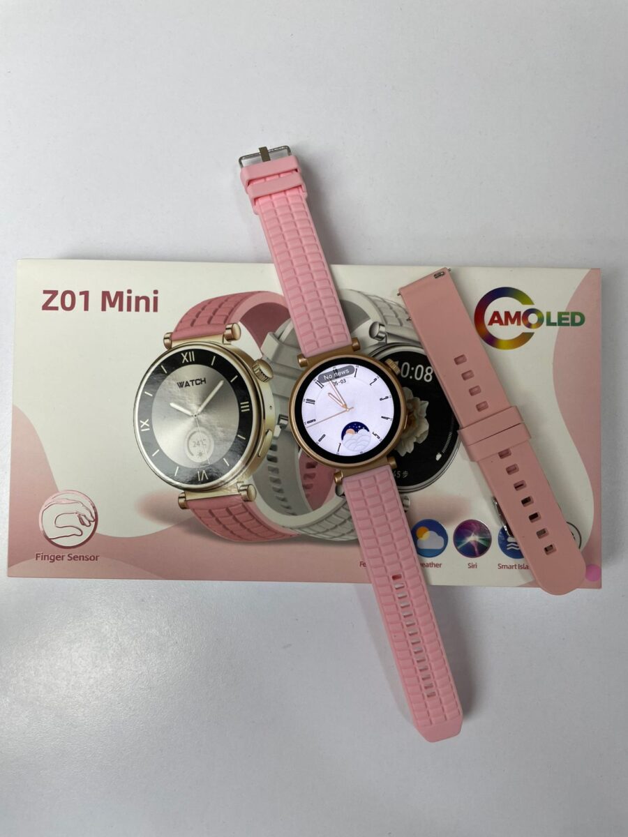 Smartwatch Z01 Mini 2 – Pantalla Redonda AMOLED - Image 3