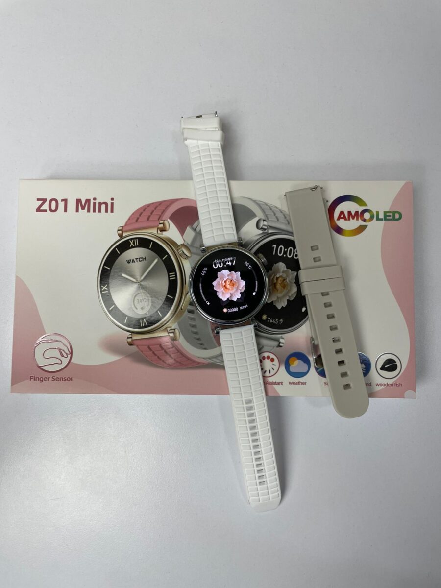 Smartwatch Z01 Mini 2 – Pantalla Redonda AMOLED - Image 2