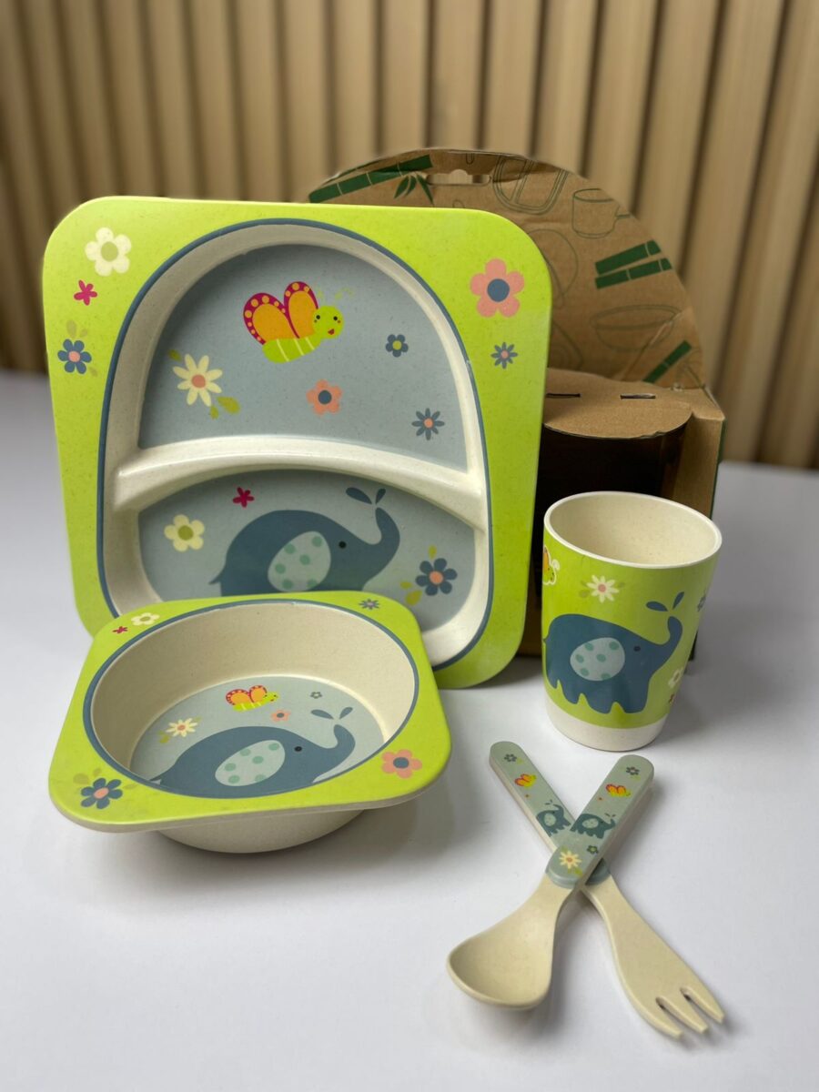 Vajilla para Bebes Bambu - Image 2
