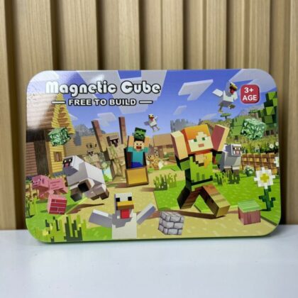 Juegos Cubos Minecraft Metálico X60 Piezas
